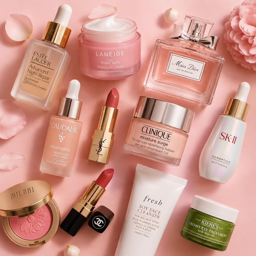 Produtos de beleza mais vendidos